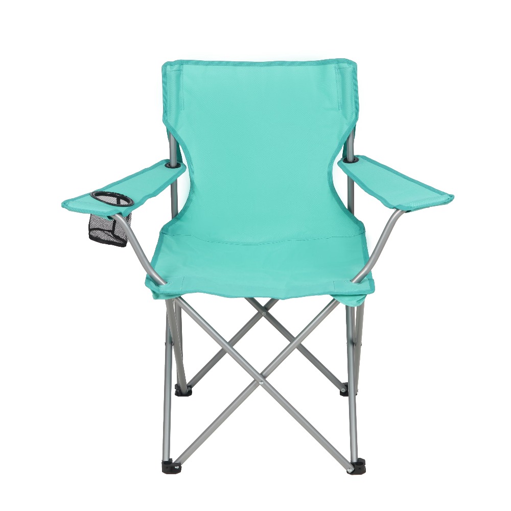 Outdoor Furniture Green - كرسي تخييم قابل للطي مع حامل