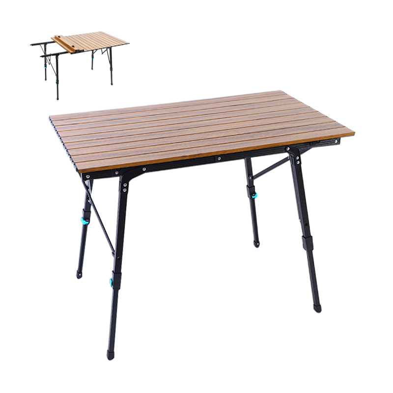 Outdoor Furniture Warehouse - طاولة قابلة للتعديل من سبائك الألومنيوم
