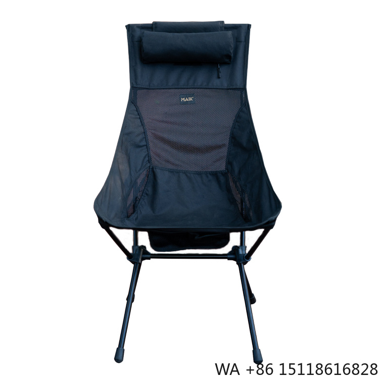 Outdoor Furniture Warehouse - كرسي شاطئ وحديقة محمول بظهر عالٍ،