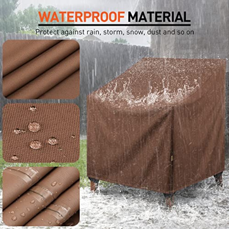 أغطية مقاعد الفناء المقاومة لل - مراجعة Outdoor Furniture Covers Waterproof وسعره