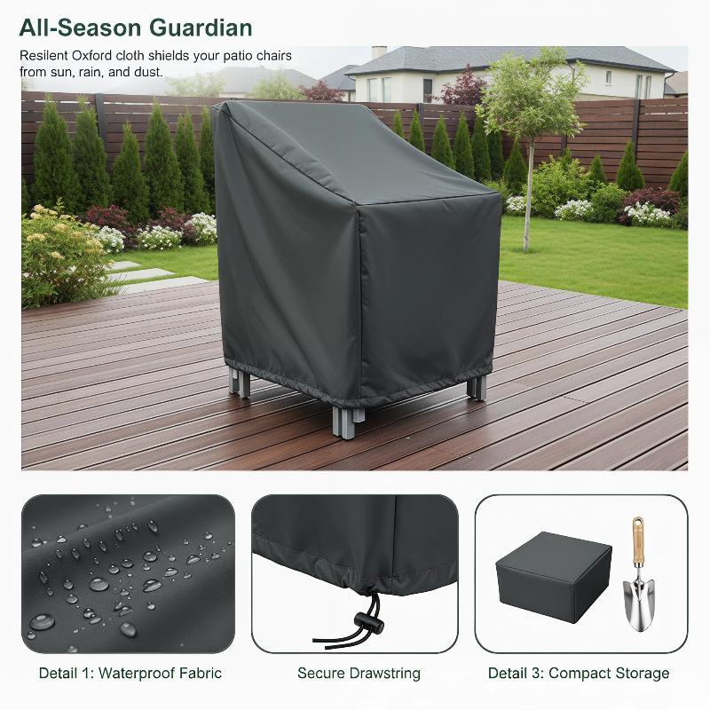 غطاء كرسي خارجي واقي قابل للتك - مراجعة Outdoor Furniture Covers Waterproof وسعره