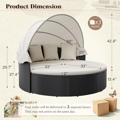 أثاث فناء خارجي: سرير نهاري دا - مراجعة Outdoor Daybed Furniture وسعره