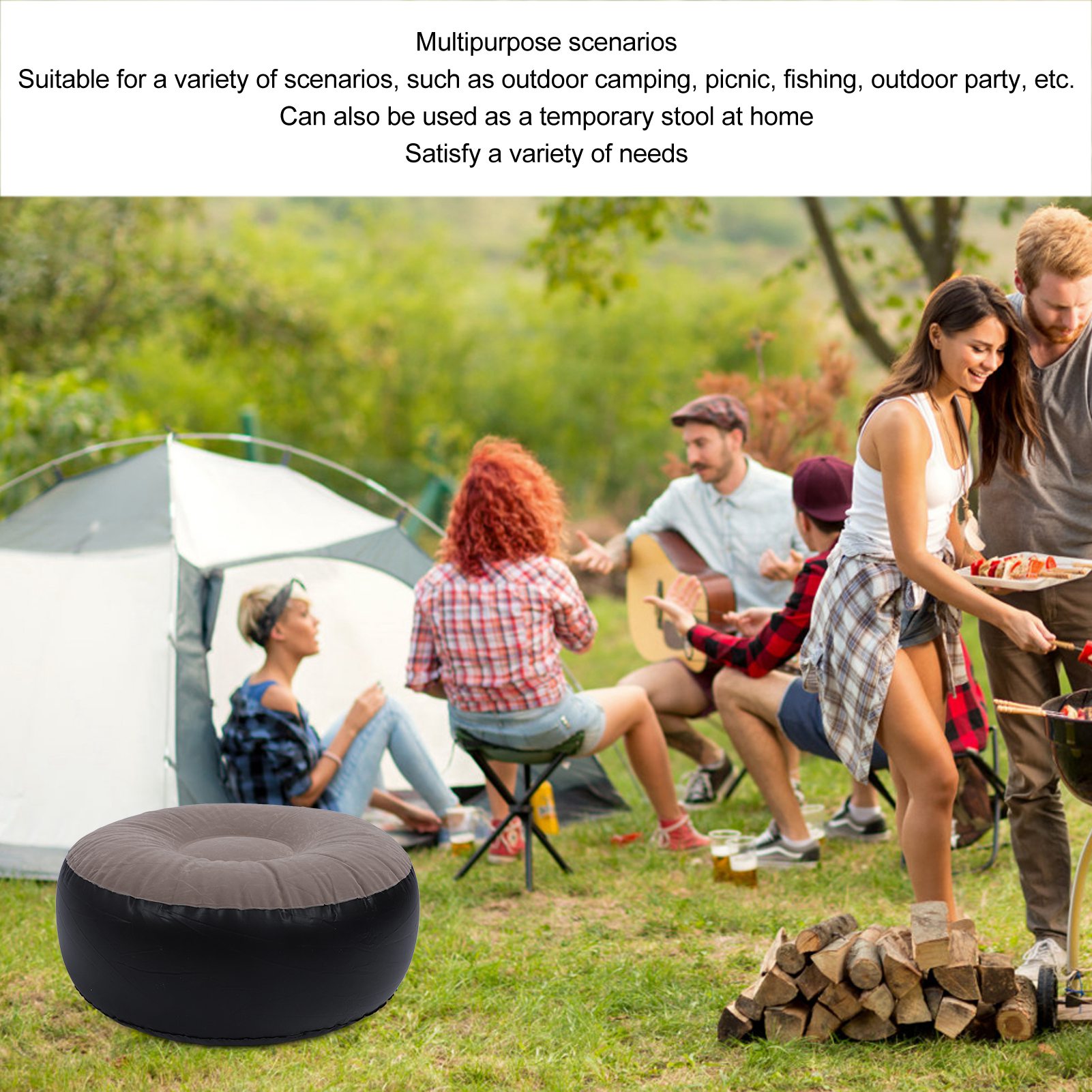 كرسي قابل للنفخ متعدد الاستخدا - مراجعة Outdoor Furniture Designer وسعره