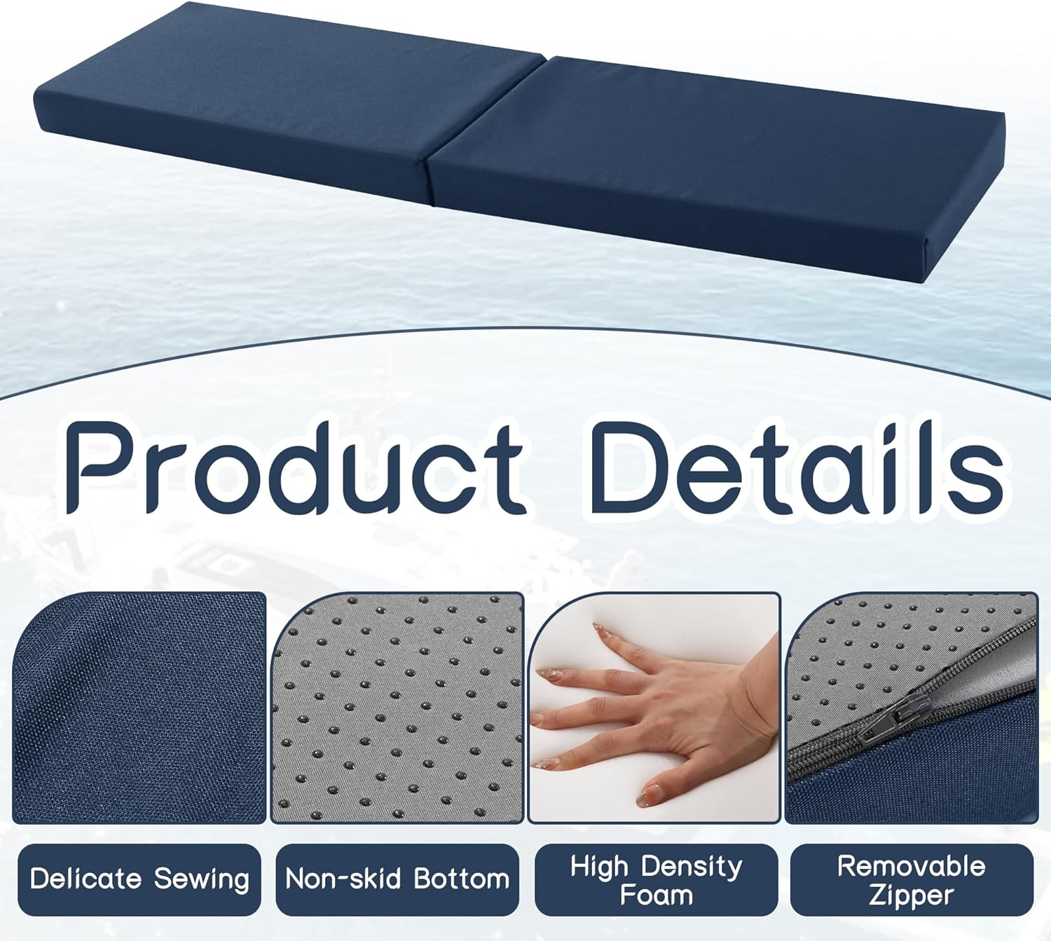 مخصص 8 سنتيمتر سمك مقاعد البدل - مراجعة Outdoor Furniture Upholstery وسعره