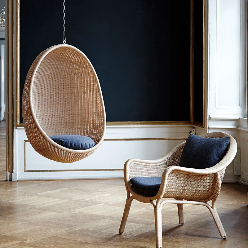 كرسي معلق للحدائق والشرفات وال - مراجعة Hanging Egg Chair وسعره