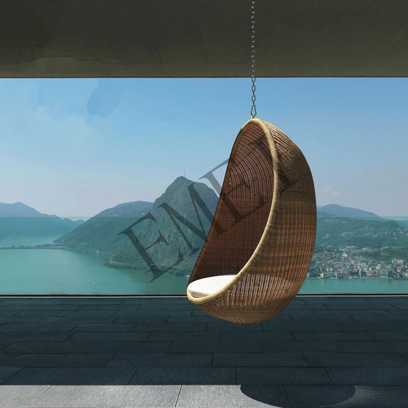 كرسي معلق للحدائق والشرفات وال - مراجعة Hanging Egg Chair وسعره