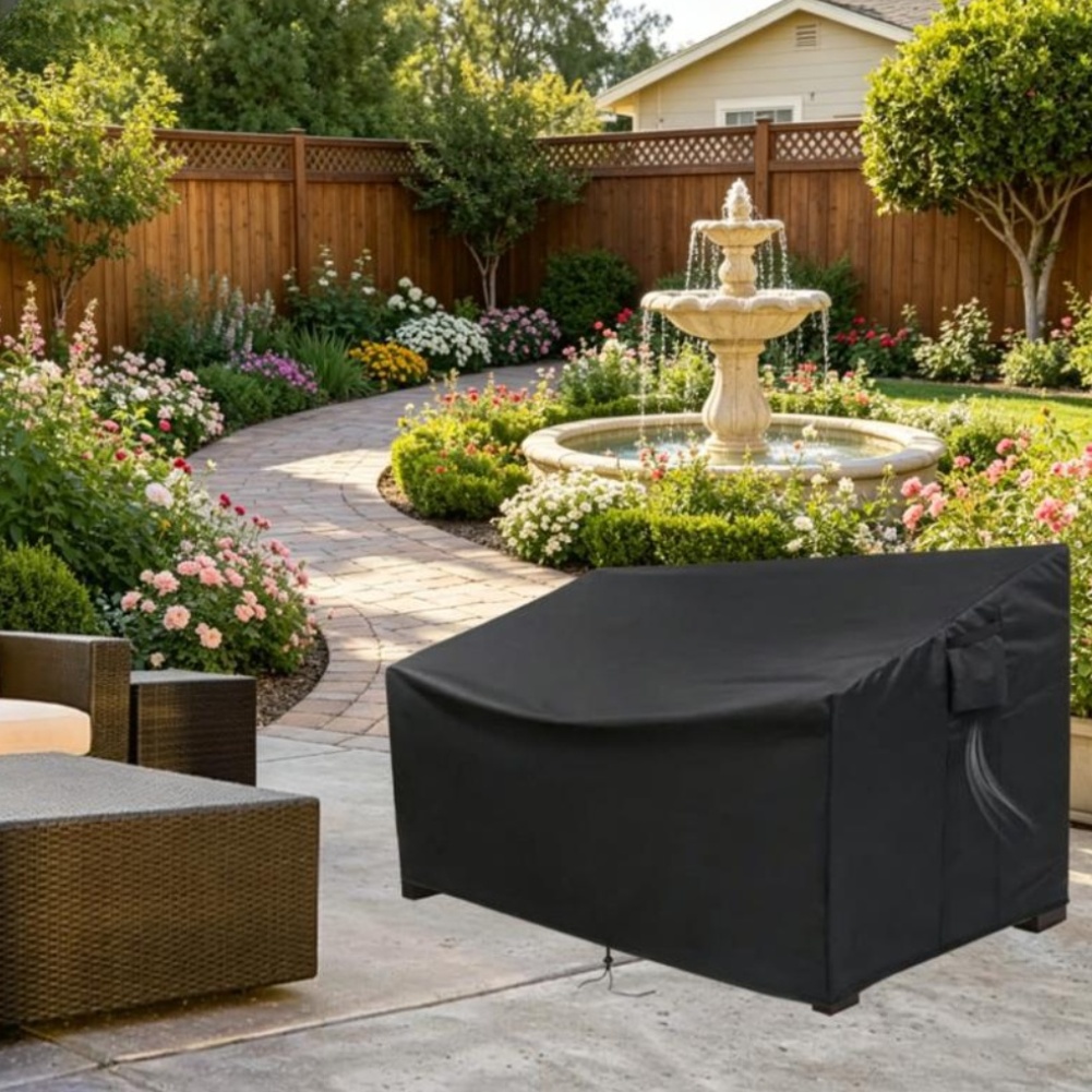 غطاء أريكة خارجي متين مقاوم لل - مراجعة Outdoor Furniture Black وسعره