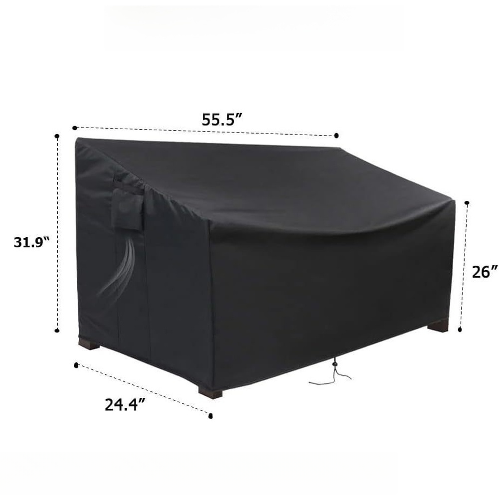 غطاء أريكة خارجي متين مقاوم لل - مراجعة Outdoor Furniture Black وسعره