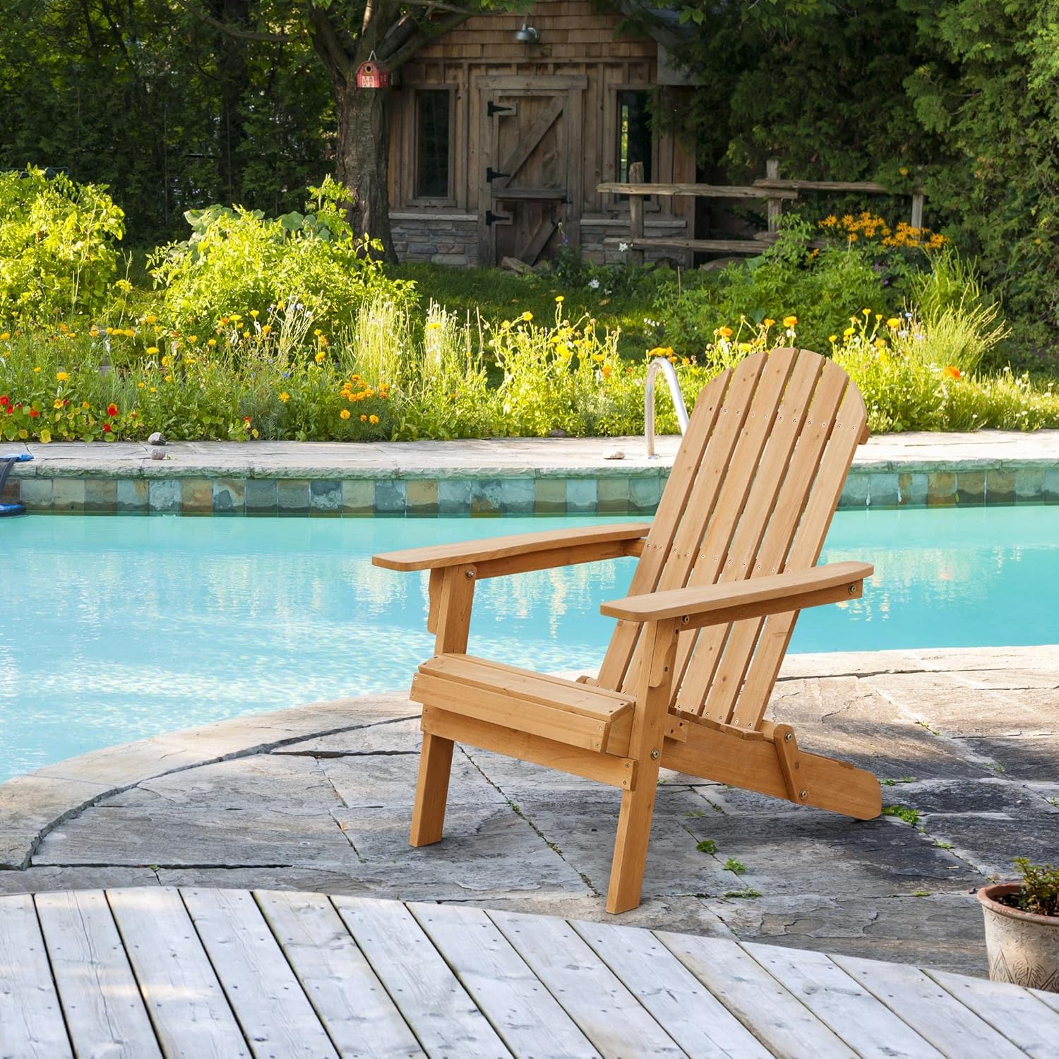 مجموعة كراسي أديرونداك قابلة ل - مراجعة Outdoor Furniture Fire Pit وسعره