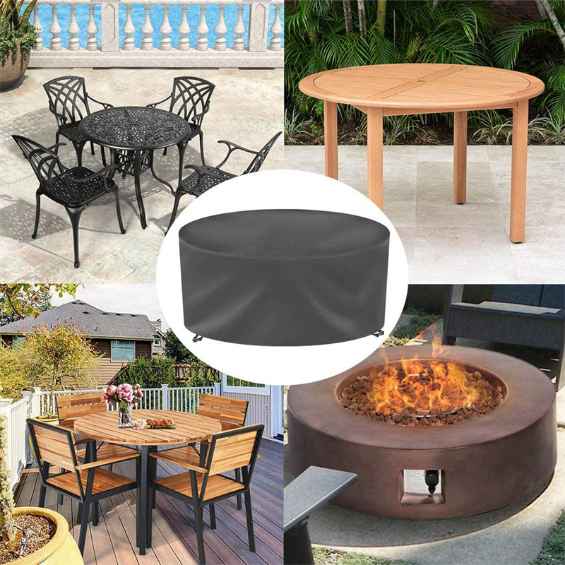 غطاء أثاث دائري بـ 12 مقاسًا،  - مراجعة Outdoor Furniture Covers Waterproof وسعره