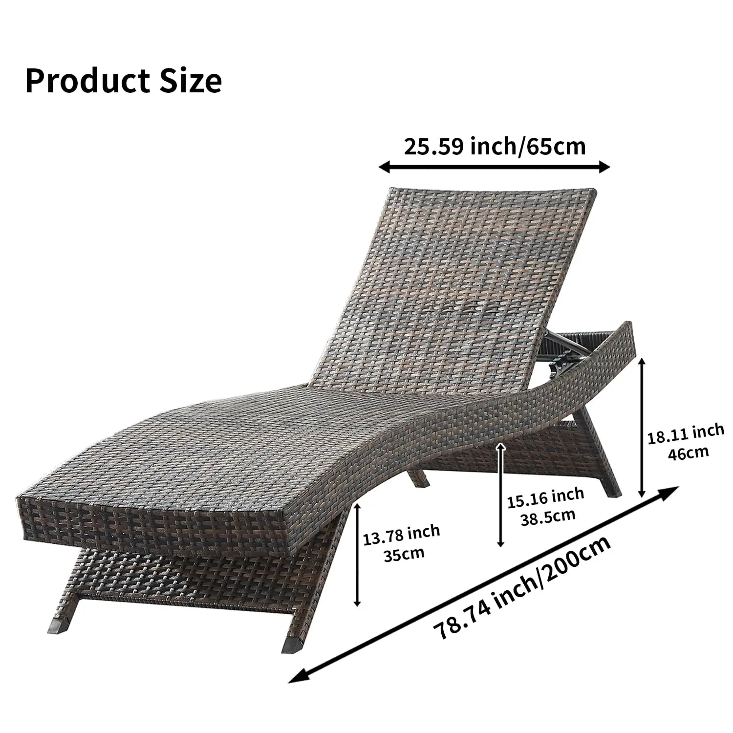 كرسي استرخاء خارجي مع طاولة قه - مراجعة Rattan Lounge Set وسعره