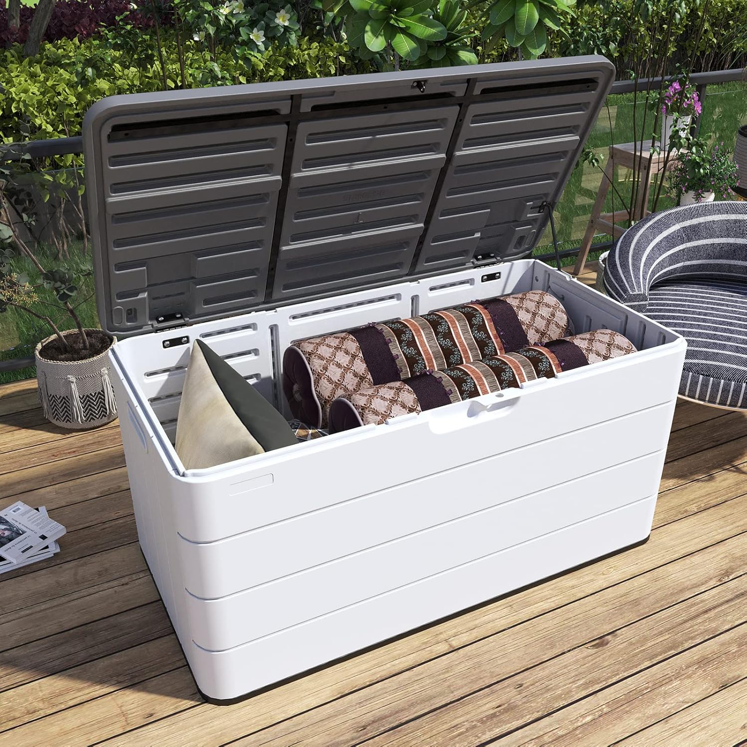 أثاث الفناء الخارجي البلاستيكي - مراجعة Outdoor Furniture Warehouse وسعره