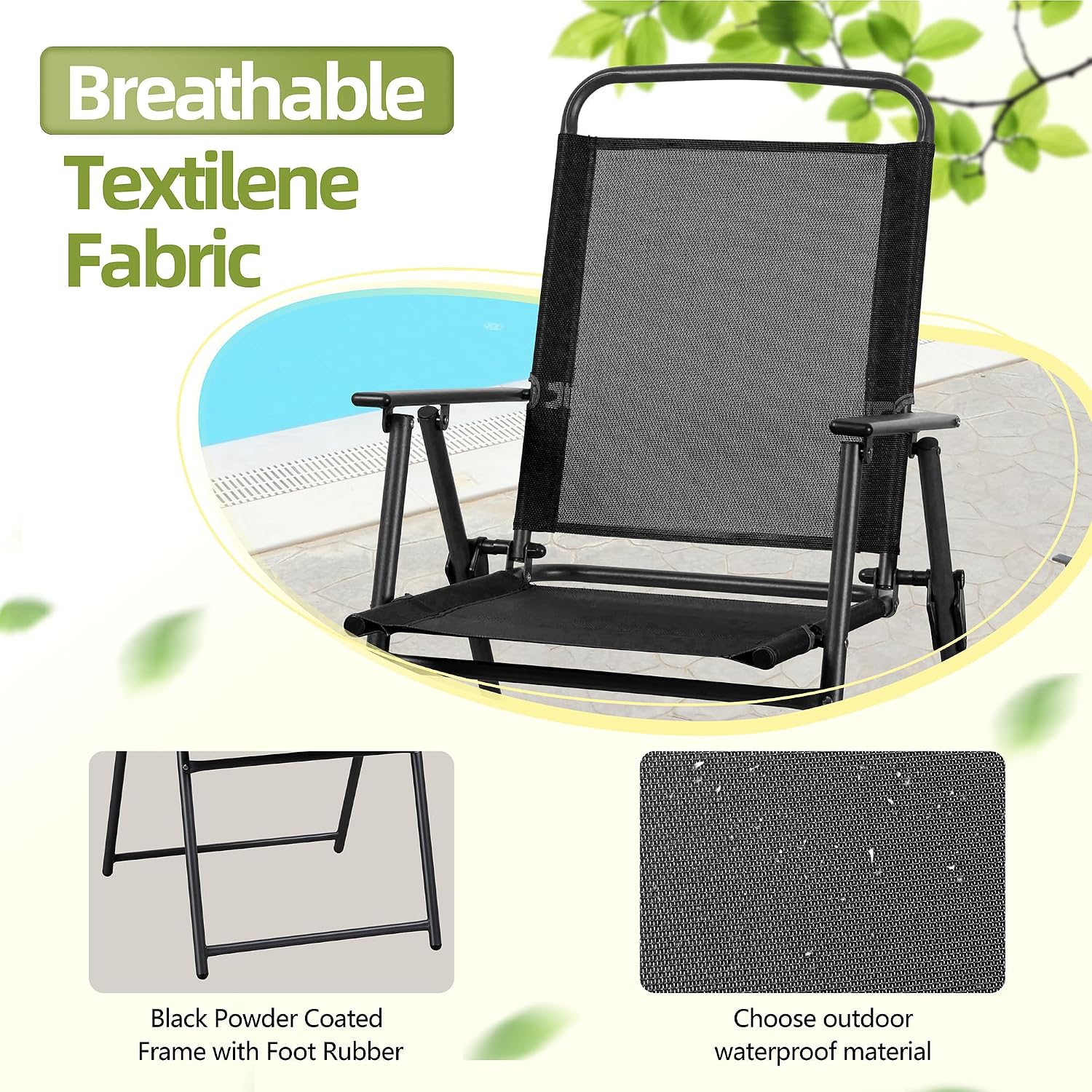 طقم طعام معدني للفناء الخارجي  - مراجعة Outdoor Furniture Polywood وسعره