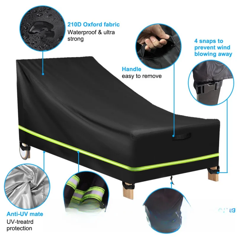 1 قطعة 420D أكسفورد غطاء مقعد  - مراجعة Outdoor Furniture Covers Waterproof وسعره