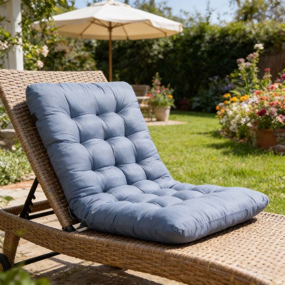 وسادة مقعد سميكة مع أحزمة مطاط - مراجعة Outdoor Furniture Upholstery وسعره
