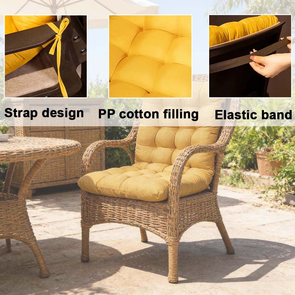 وسادة مقعد سميكة مع أحزمة مطاط - مراجعة Outdoor Furniture Upholstery وسعره
