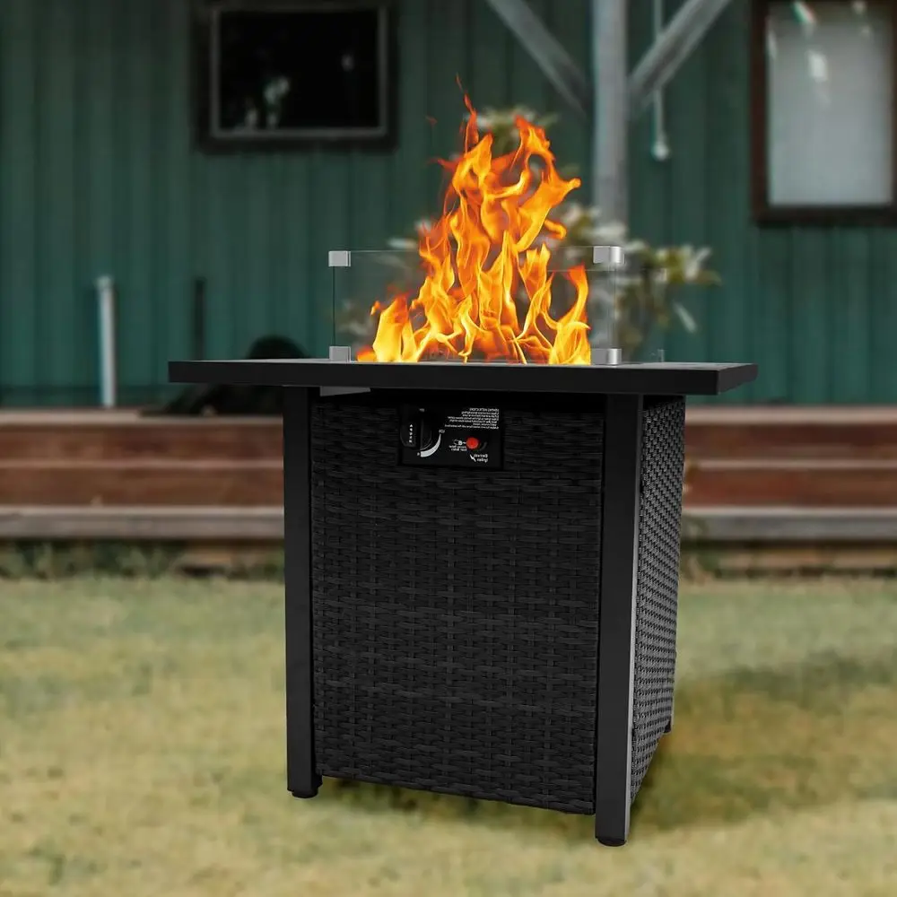 طقم أثاث خارجي من الخوص، أريكة - مراجعة Outdoor Furniture Fire Pit وسعره