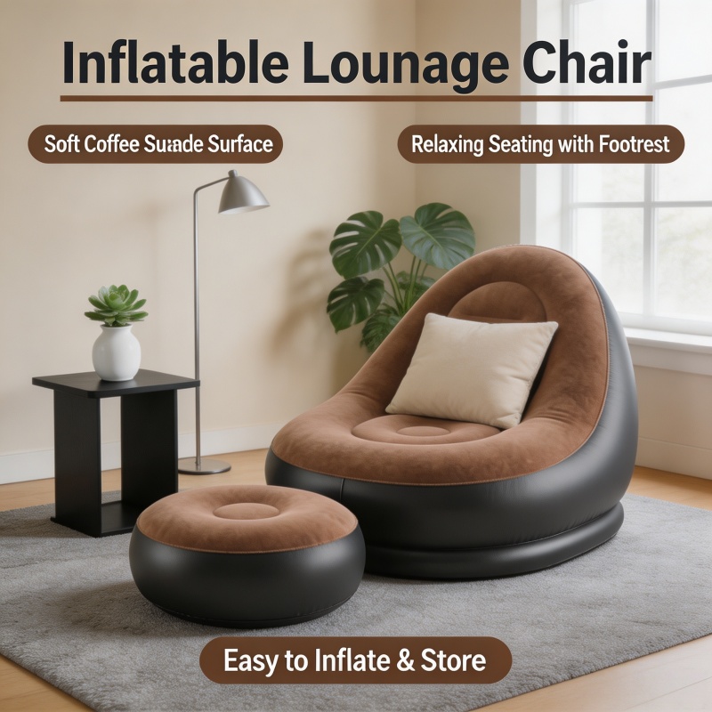 أريكة استرخاء قابلة للنفخ، كرس - مراجعة Outdoor Furniture Designer وسعره