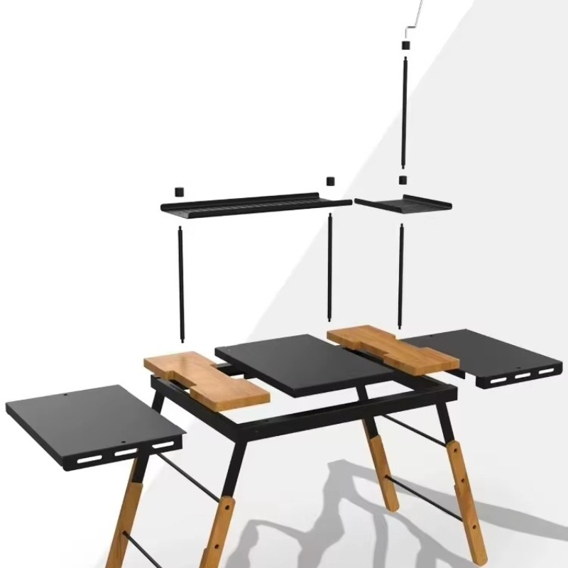 طاولة مطبخ محمولة من الألومنيو - مراجعة Outdoor Furniture Warehouse وسعره