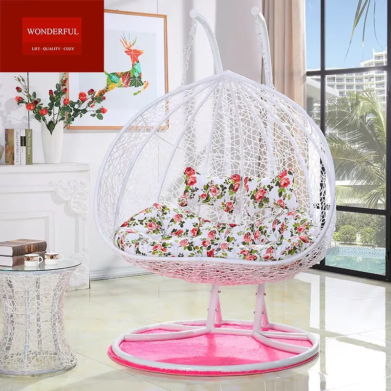 كرسي معلق مزدوج المقعد من الرو - مراجعة Hanging Egg Chair وسعره