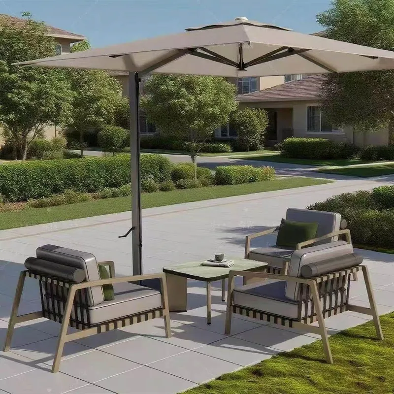 طقم أثاث خارجي من الروطان والأ - مراجعة Rattan Lounge Set وسعره