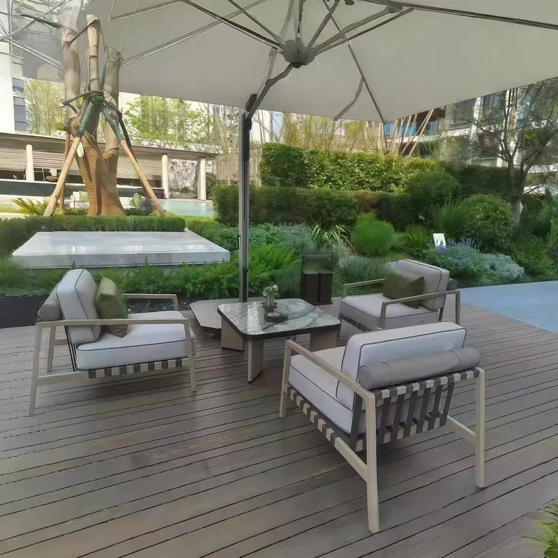 طقم أثاث خارجي من الروطان والأ - مراجعة Rattan Lounge Set وسعره