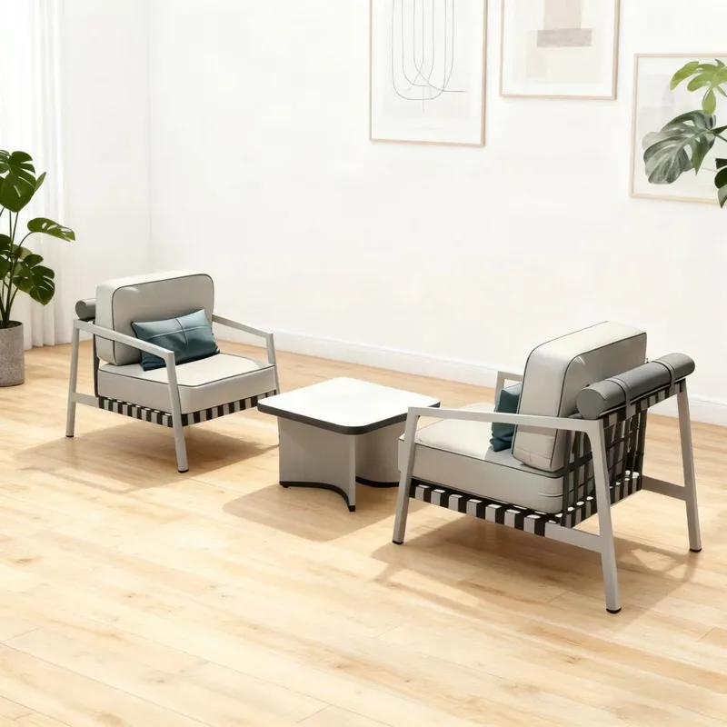 طقم أثاث خارجي من الروطان والأ - مراجعة Rattan Lounge Set وسعره