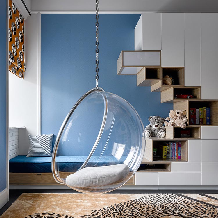 كرسي أرجوحة معلق على شكل بيضة  - مراجعة Hanging Egg Chair وسعره