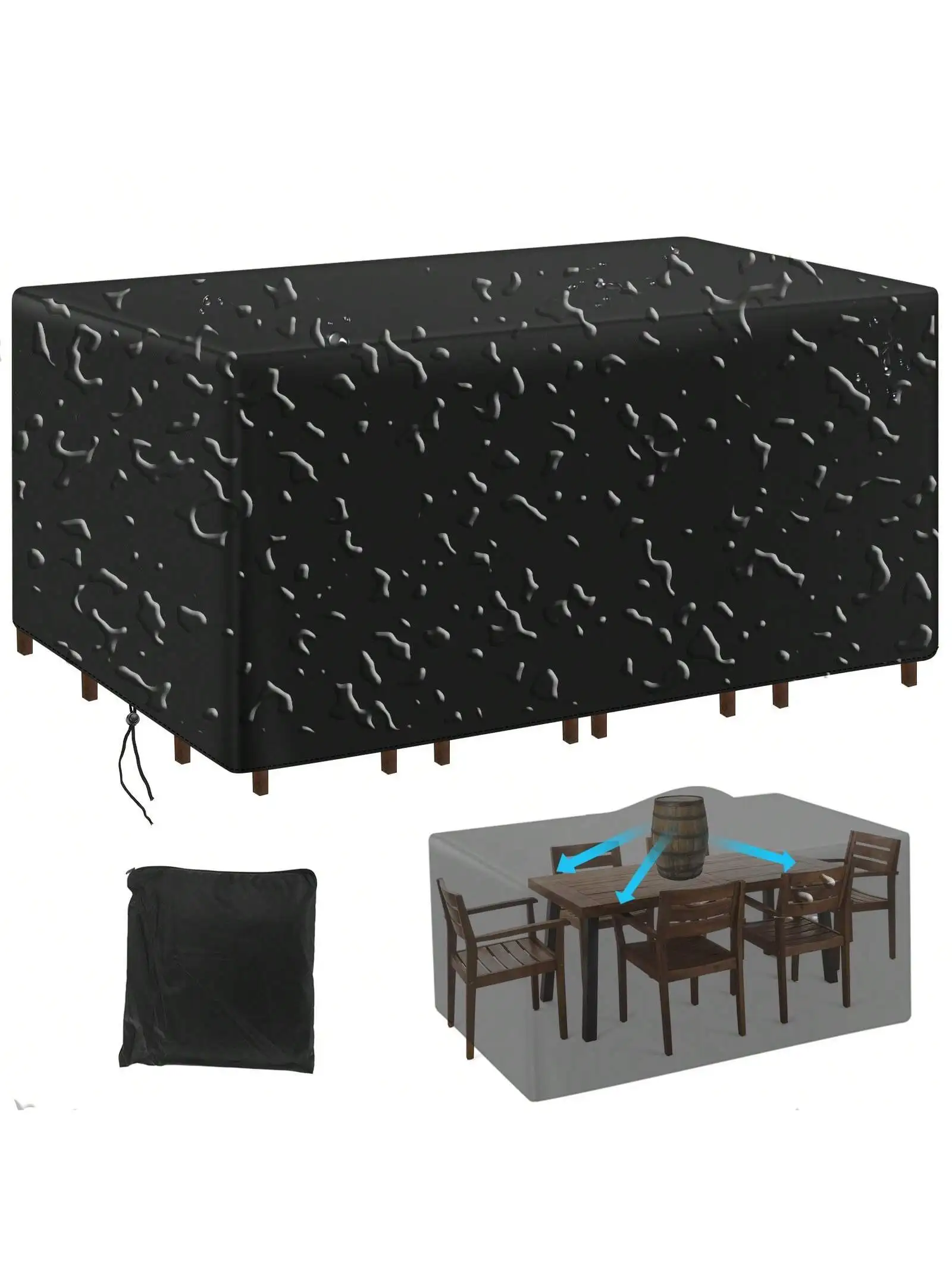 أثاث حديقة الفناء الخارجي متعد - مراجعة Outdoor Furniture Covers Waterproof وسعره