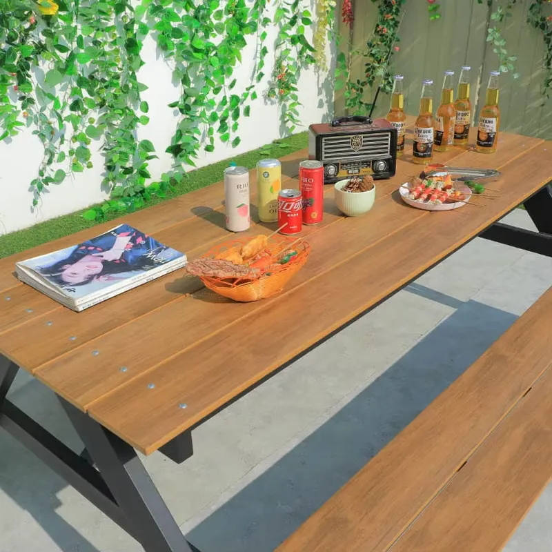 طقم طاولة نزهة ومقعد طعام خارج - مراجعة Outdoor Furniture Warehouse وسعره