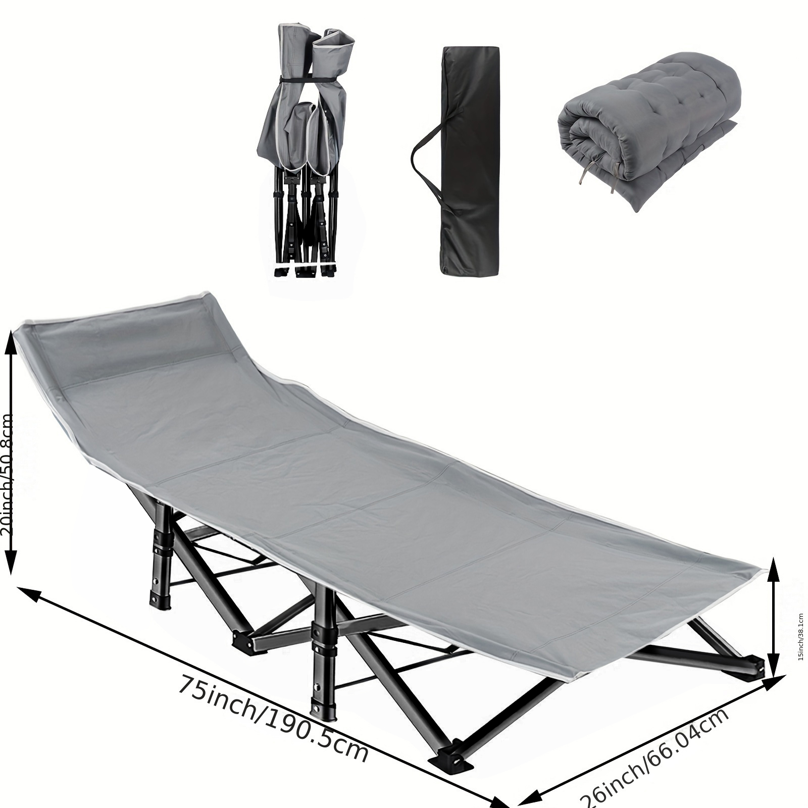 سرير تخييم قابل للطي شديد التح - مراجعة Outdoor Daybed Furniture وسعره
