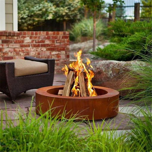 طقم أريكة خارجية مع طاولة موقد - مراجعة Outdoor Furniture Fire Pit وسعره