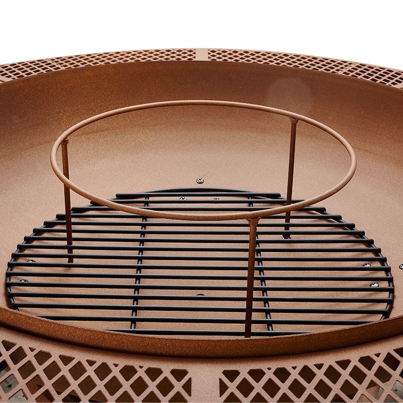 مجموعة شواء وتدفئة خارجية حديث - مراجعة Outdoor Furniture Set With Fire Pit وسعره