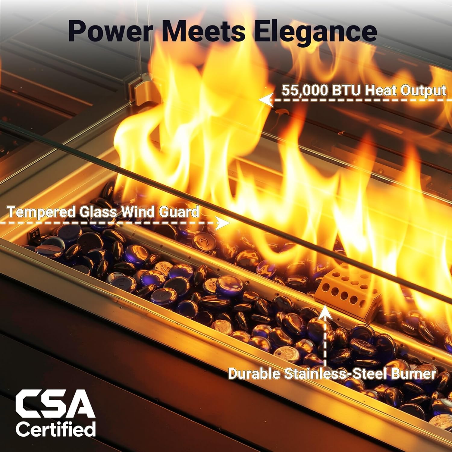 طقم أثاث فناء من الألومنيوم 5  - مراجعة Outdoor Furniture Fire Pit وسعره