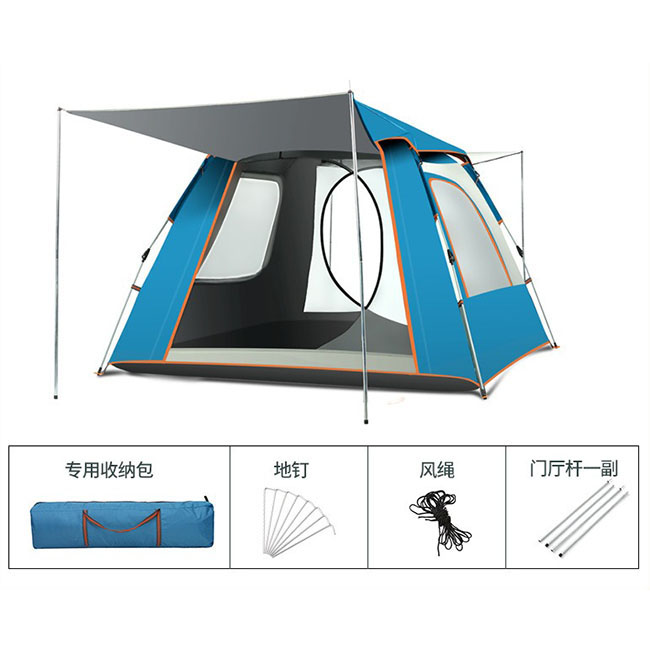 مجموعة خيمة تخييم كبيرة، خيمة  - مراجعة Outdoor Furniture Waterproof وسعره