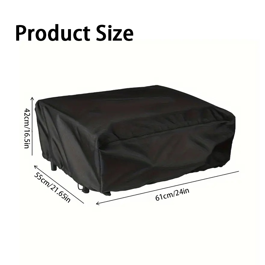غطاء حماية أسود للفرن مع حبل ق - مراجعة Outdoor Furniture Black وسعره