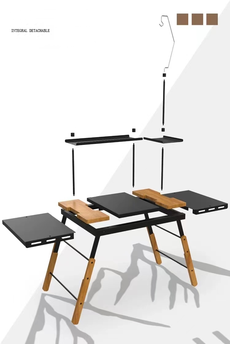 طاولة مطبخ محمولة من الألومنيو - مراجعة Outdoor Furniture Warehouse وسعره