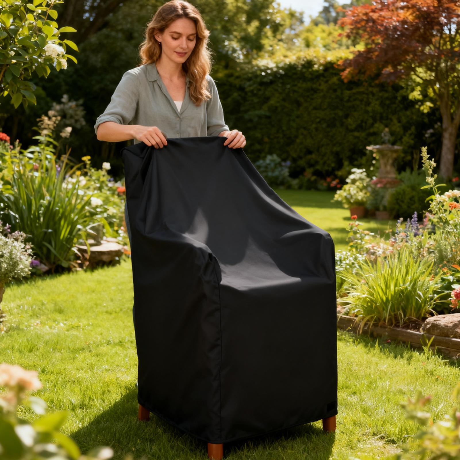 غطاء كرسي الحديقة شديد التحمل  - مراجعة Outdoor Furniture Covers Waterproof وسعره