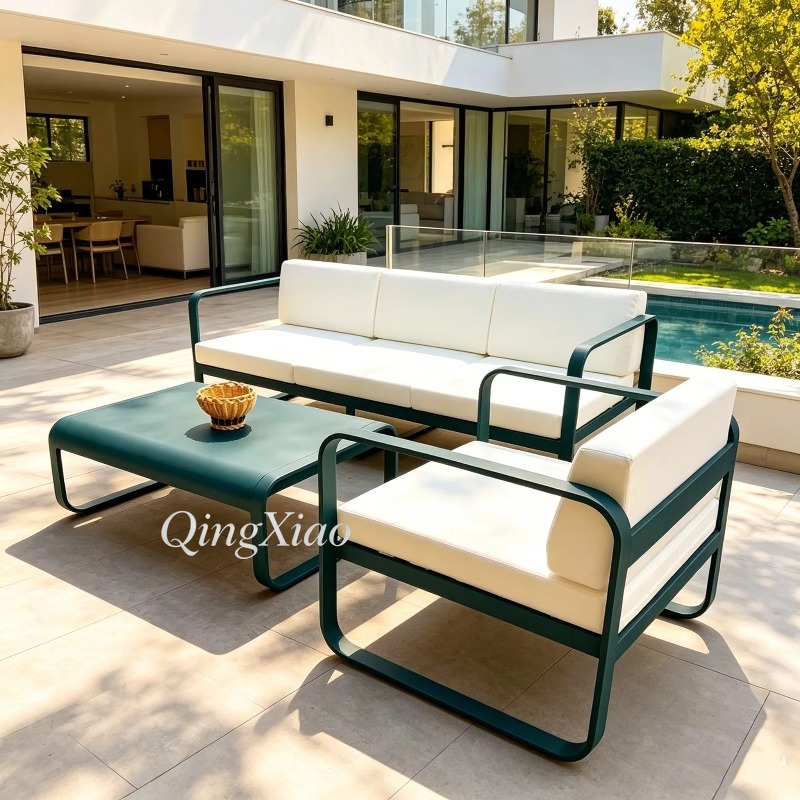 طقم أريكة خارجي من سبائك الألو - مراجعة Outdoor Furniture Waterproof وسعره