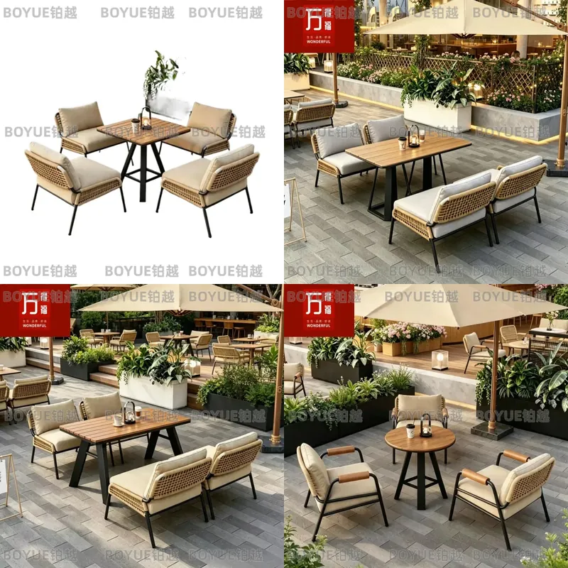 طقم أثاث خارجي من الراتان يشمل - مراجعة Rattan Lounge Set وسعره