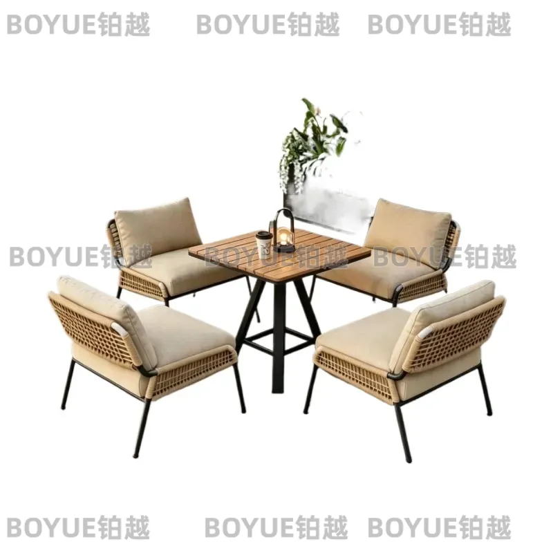 طقم أثاث خارجي من الراتان يشمل - مراجعة Rattan Lounge Set وسعره
