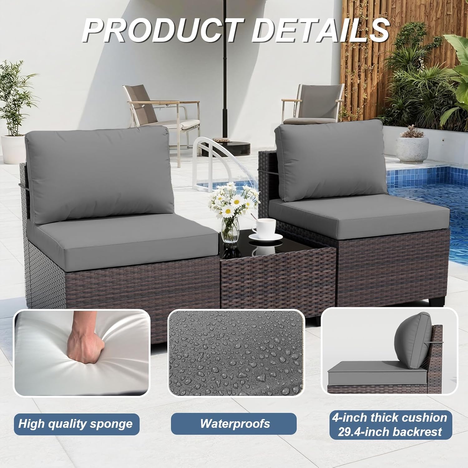 طقم أثاث للفناء مع طاولة موقد  - مراجعة Outdoor Furniture Fire Pit وسعره