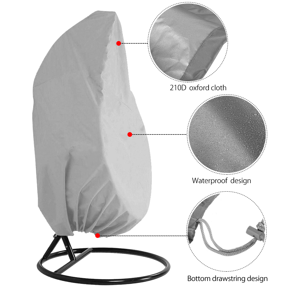 غطاء كرسي أرجوحة على شكل بيضة  - مراجعة Hanging Egg Chair وسعره