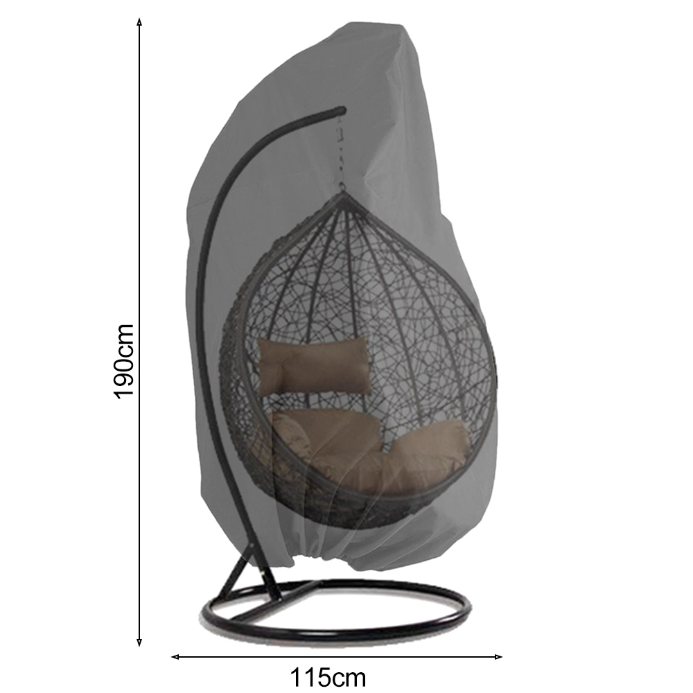 غطاء كرسي أرجوحة على شكل بيضة  - مراجعة Hanging Egg Chair وسعره