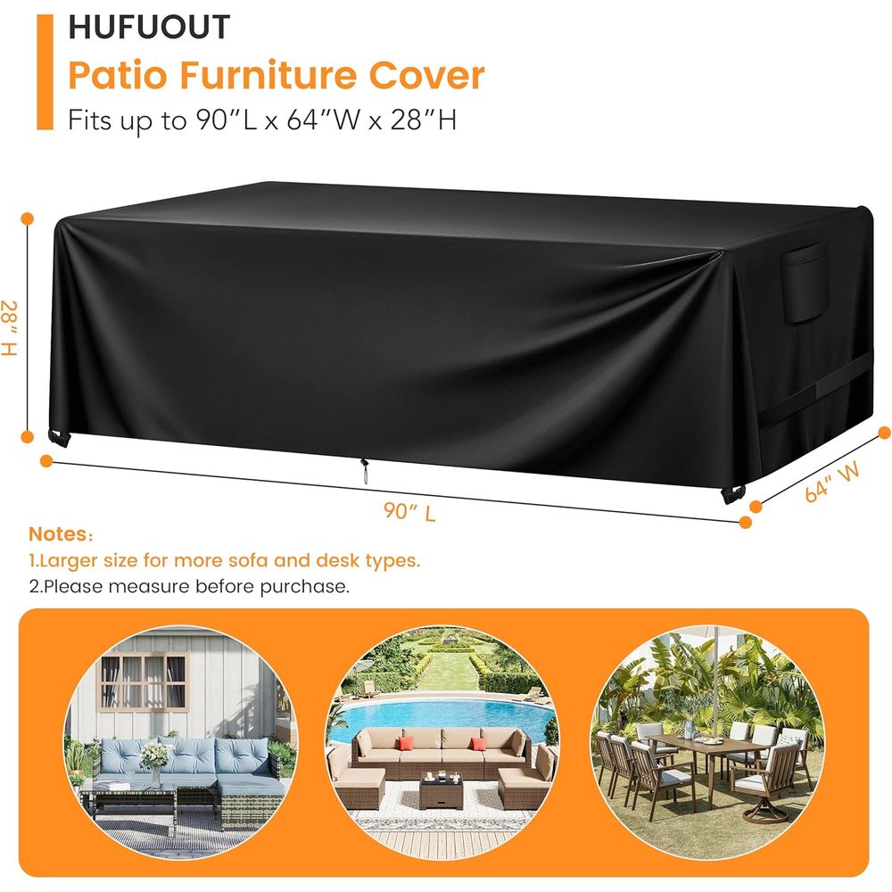أغطية أثاث الحدائق، غطاء أثاث  - مراجعة Outdoor Furniture Covers Waterproof وسعره