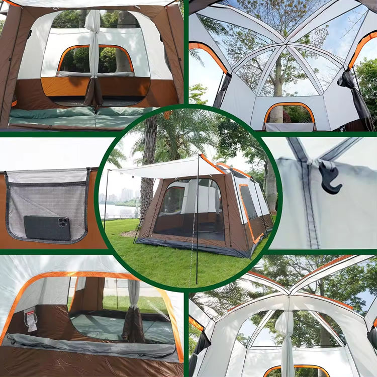 خيمة تخييم فاخرة كبيرة، غرفتي  - مراجعة Outdoor Furniture Waterproof وسعره