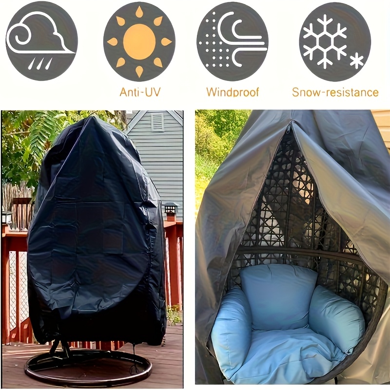 غطاء مقاوم للماء ومضاد للأشعة  - مراجعة Hanging Egg Chair وسعره