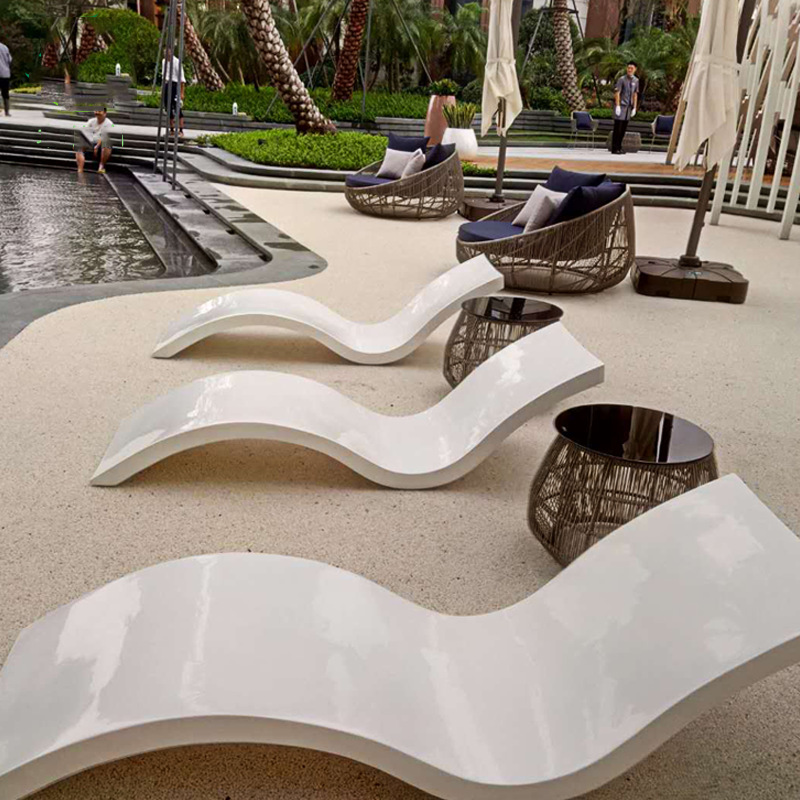 أثاث خارجي للفنادق، كراسي استل - مراجعة Outdoor Daybed Furniture وسعره