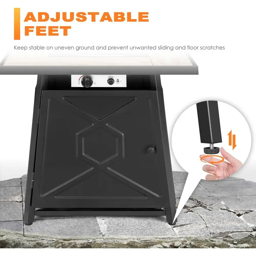 طقم أثاث خارجي مكون من 5 قطع م - مراجعة Outdoor Furniture Fire Pit وسعره