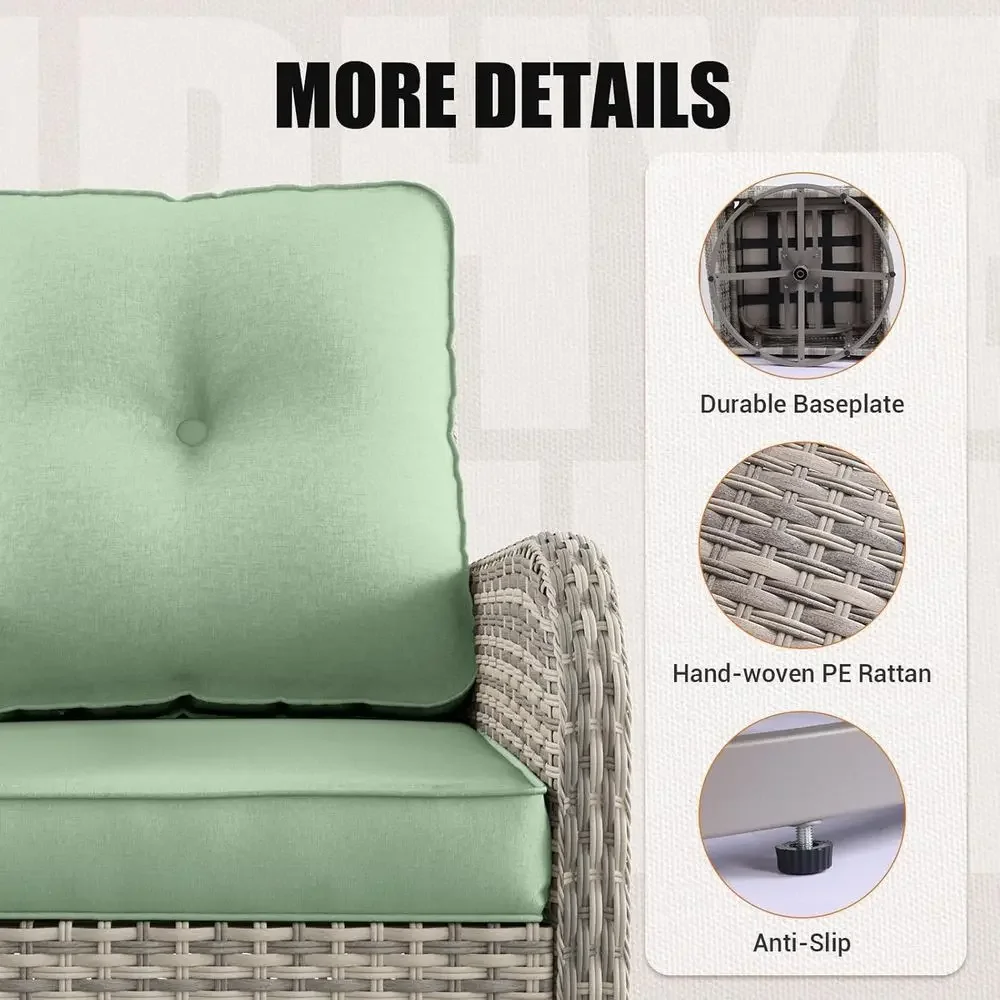 طقم أثاث للفناء الخارجي: كرسي  - مراجعة Outdoor Furniture Green وسعره